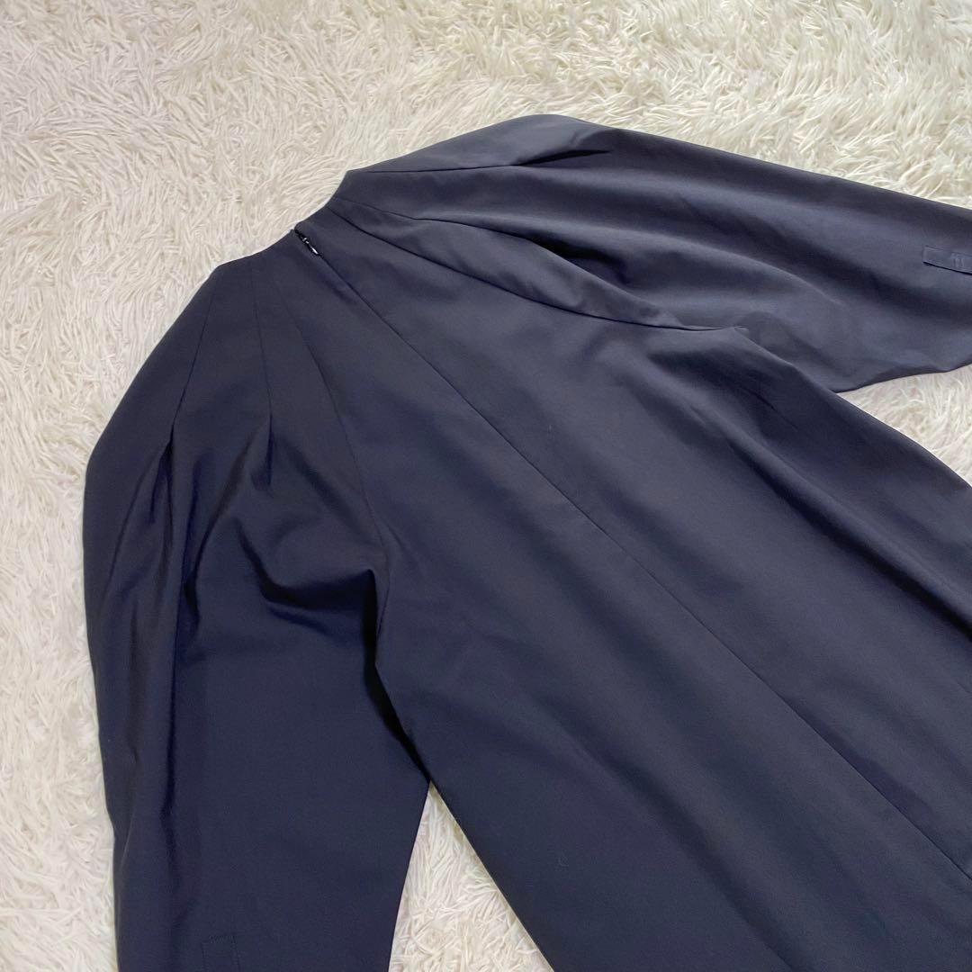 美品✨ ENFOLD MERMAID COCOON DRESS ネイビー 38