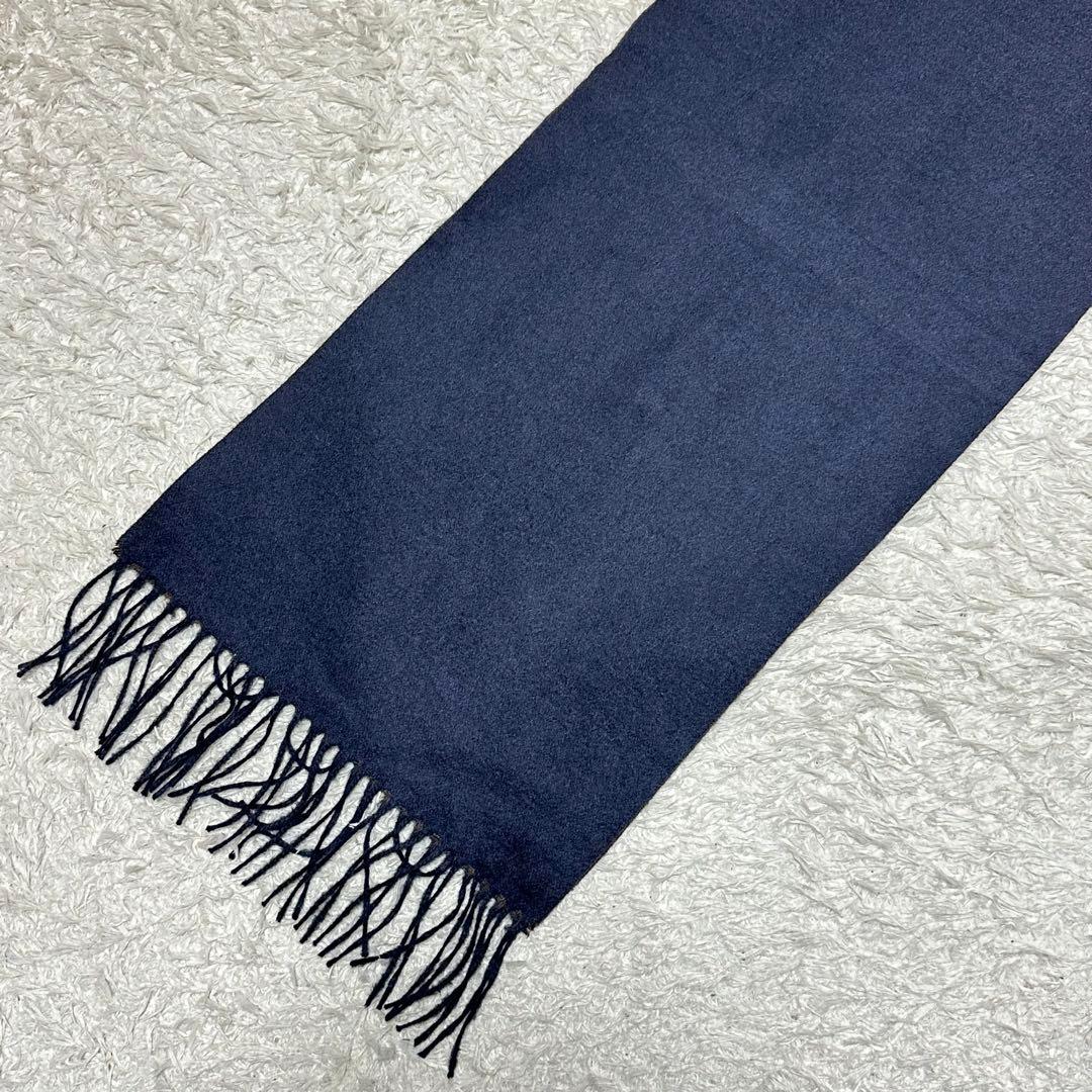 【新品同様】PIACENZA ピアチェンツァ マフラー カシミヤ シルク