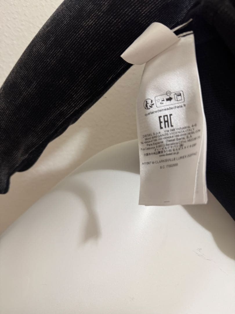 DIESEL黒 長袖 トップス