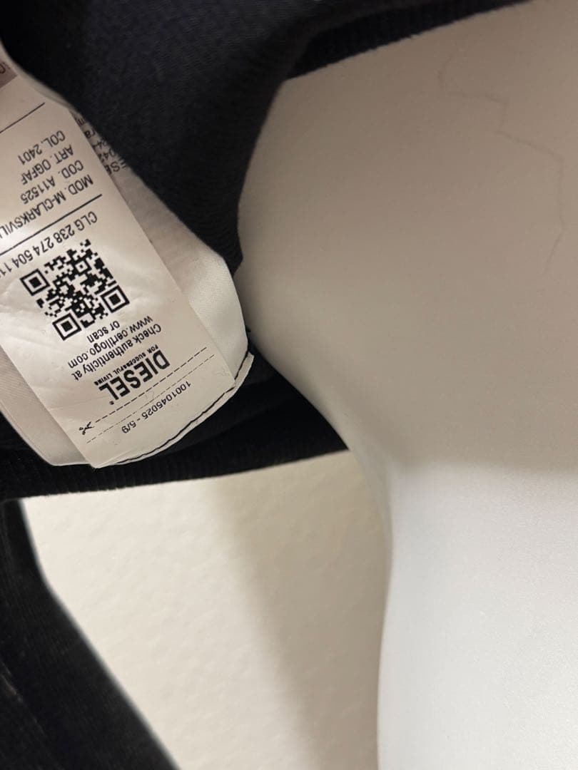 DIESEL黒 長袖 トップス