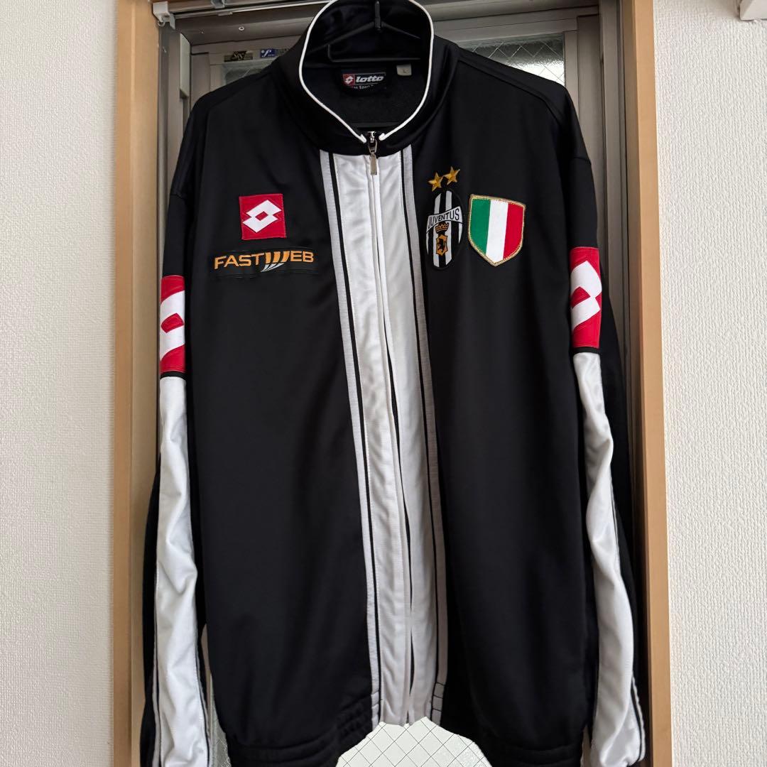 タ*ル様 レア品 1点物 Lotto Juventus ジャージ 黒 セットアッ