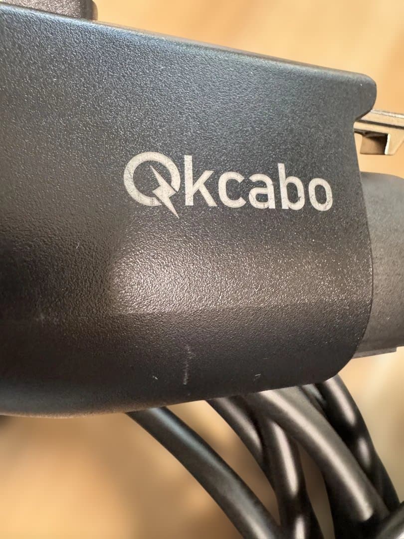 Qkcabo 電気自動車 充電ケーブル　ケース付き