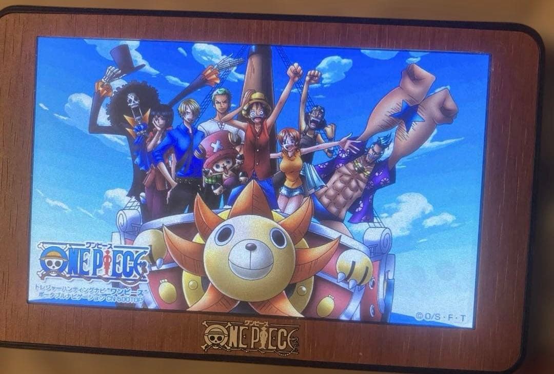 ワンピース トレジャーハンティング ポータブルナビCN-500TOP 難あり