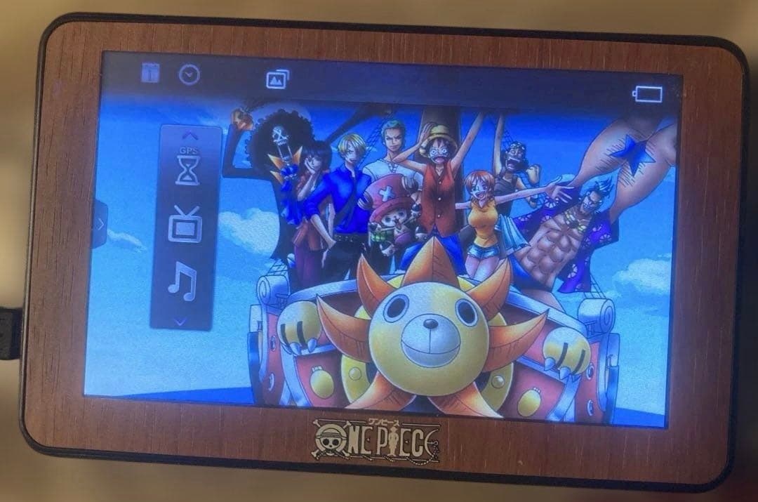 ワンピース トレジャーハンティング ポータブルナビCN-500TOP 難あり