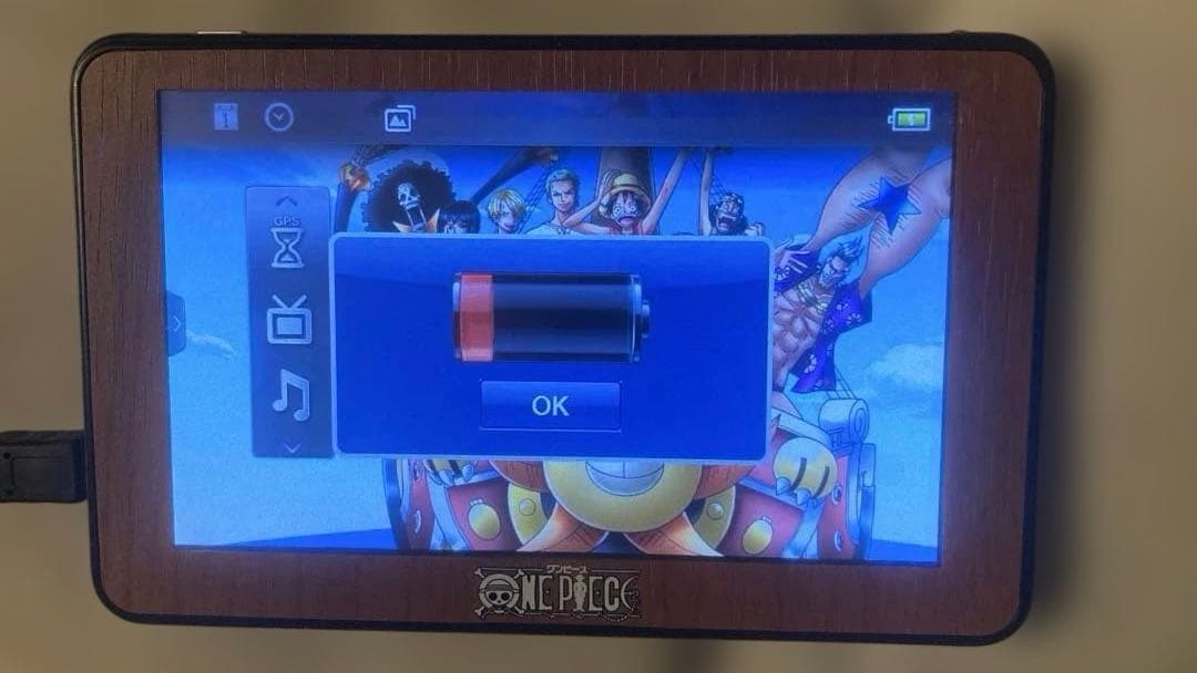 ワンピース トレジャーハンティング ポータブルナビCN-500TOP 難あり