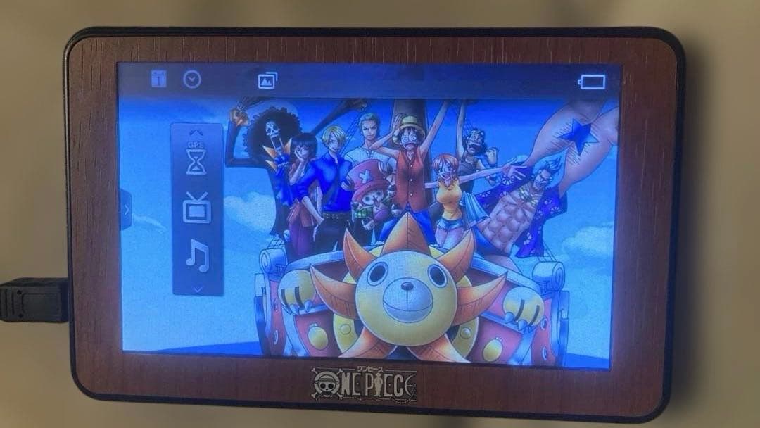 ワンピース トレジャーハンティング ポータブルナビCN-500TOP 難あり