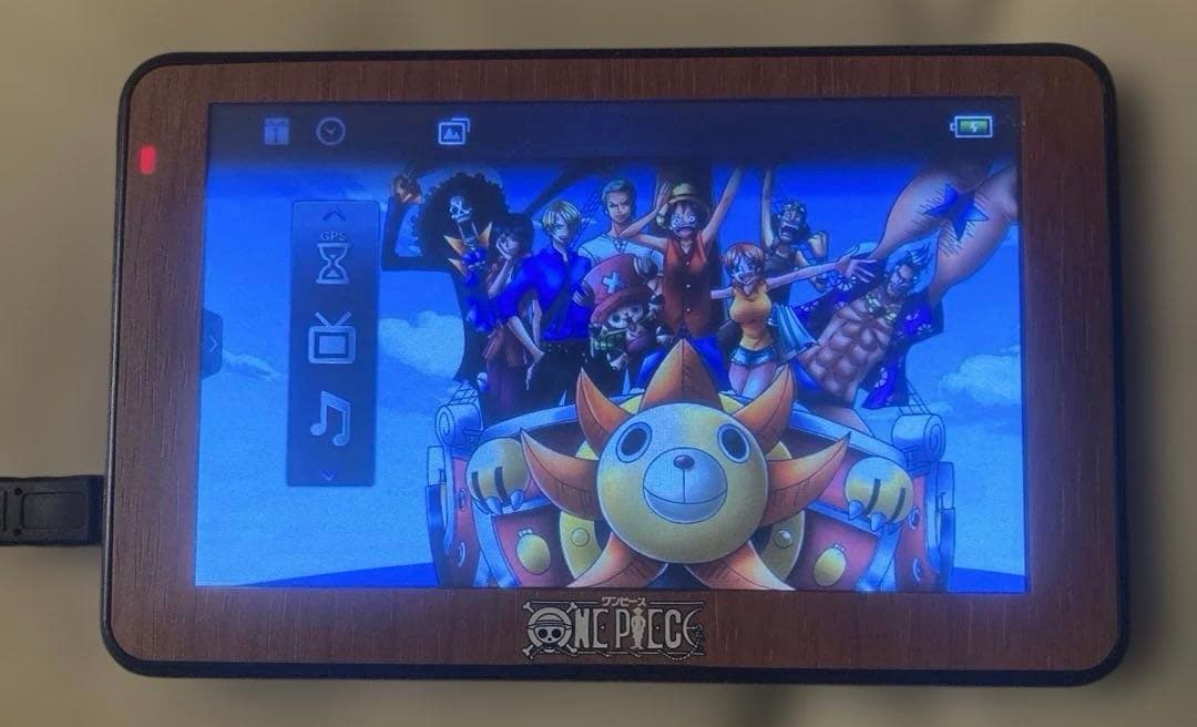 ワンピース トレジャーハンティング ポータブルナビCN-500TOP 難あり