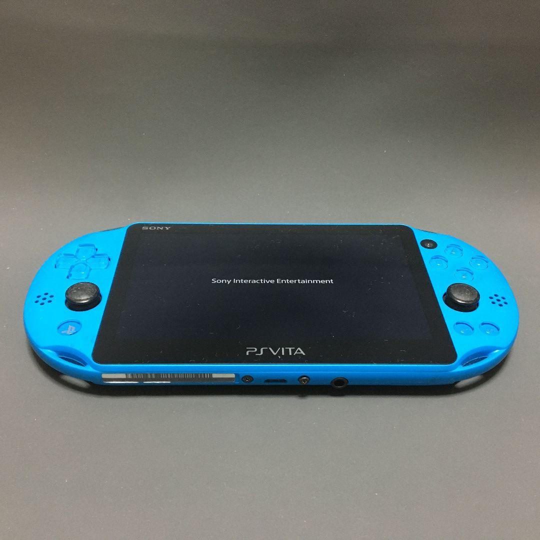 PSVita 2000 本体　アクアブルー