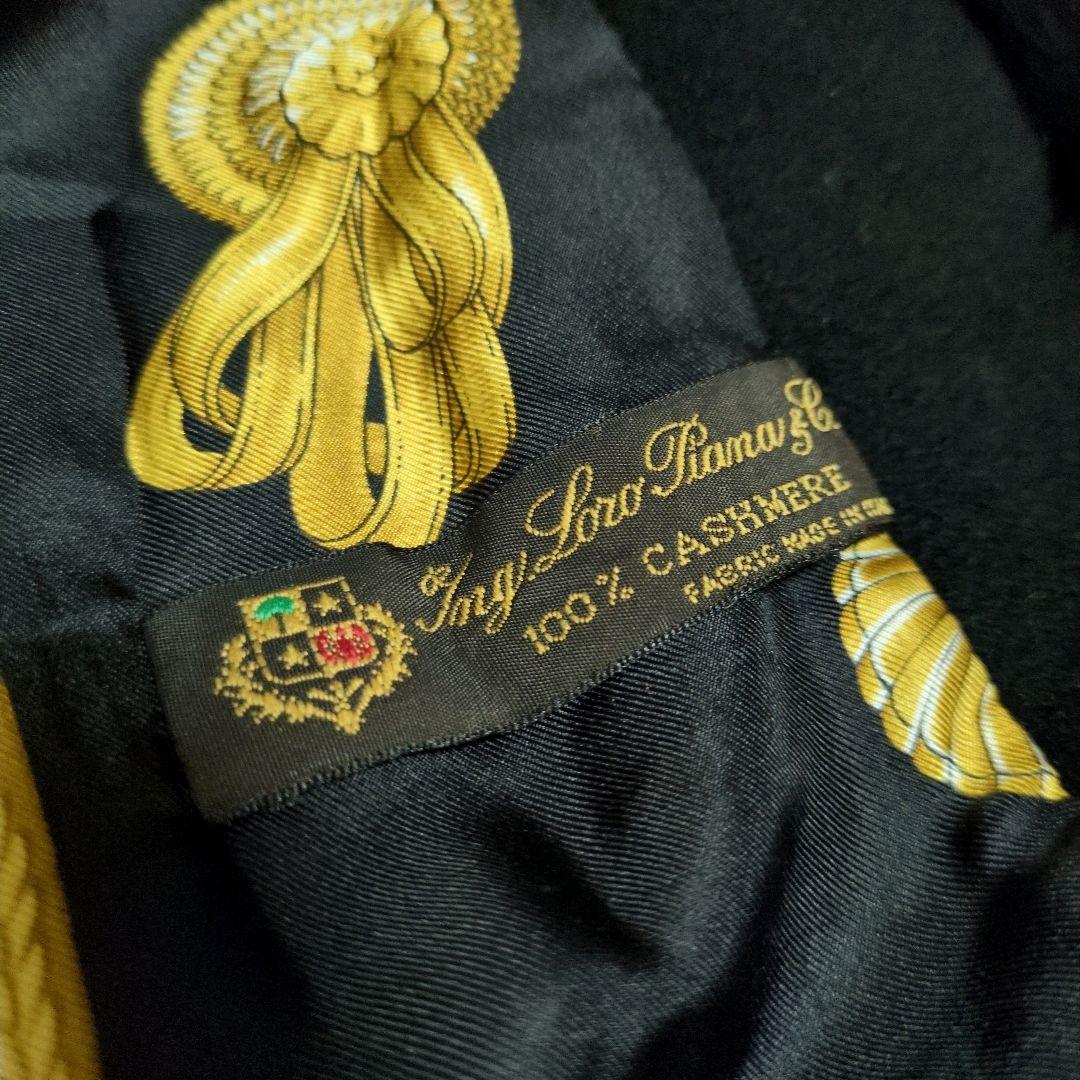 HERNO　ヘルノ　ロロピアーナ　カシミア　ロングコート　ファー　ブラック　44