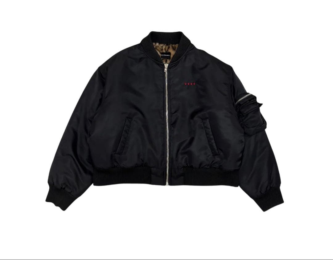 9s project　MA-1 - BLACK Mサイズ