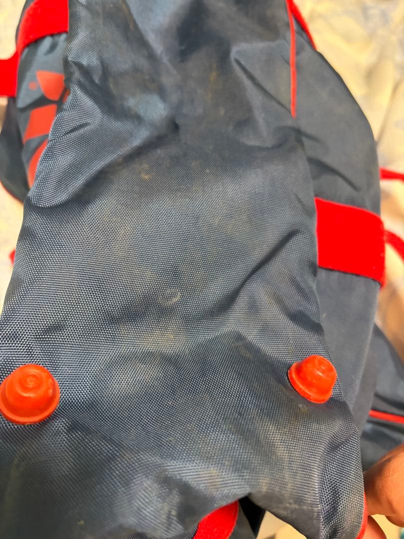 【希少】アディダス　ビンテージ　80s　 スクールバッグ　ボストンバッグ　スクバ