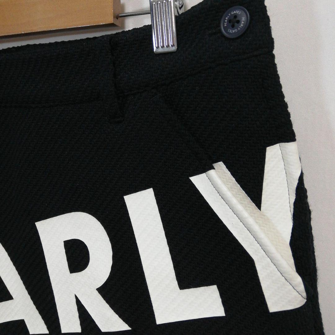 PEARLY GATES ゴルフウェア スカート ビッグロゴ 黒 パーリーゲイツ