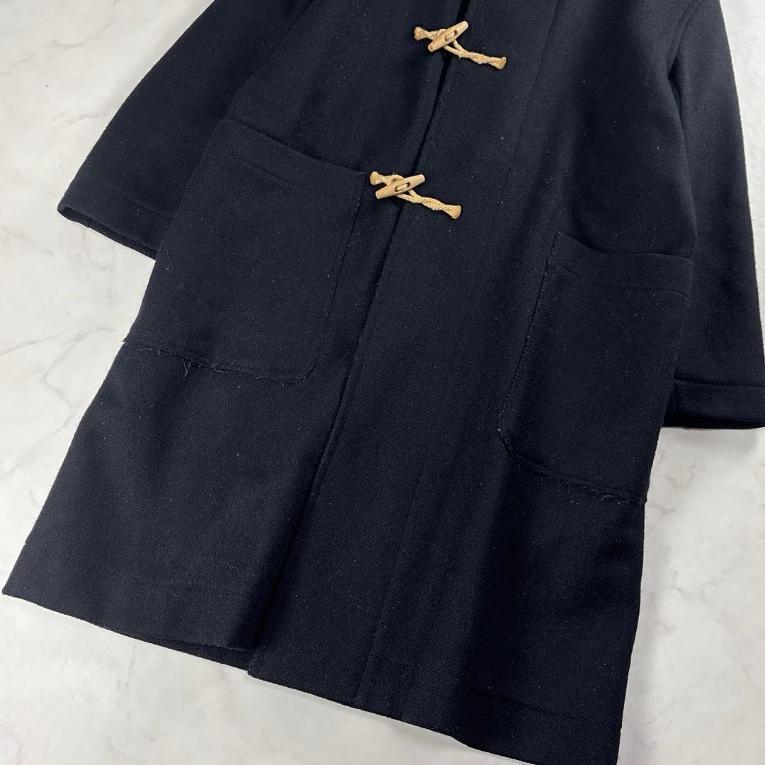 MHL. ダッフルコート スタンドカラー マーガレットハウエル ネイビー