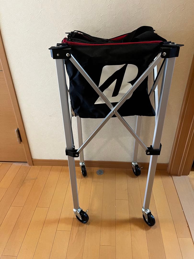テニスボール　キャスター　かご　ボールバスケットボール