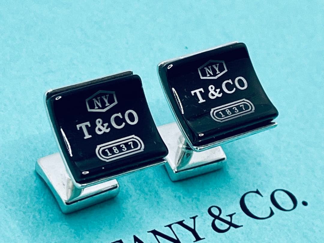 h661 美品　超希少　ティファニー　1837 カフス　カフリンクス