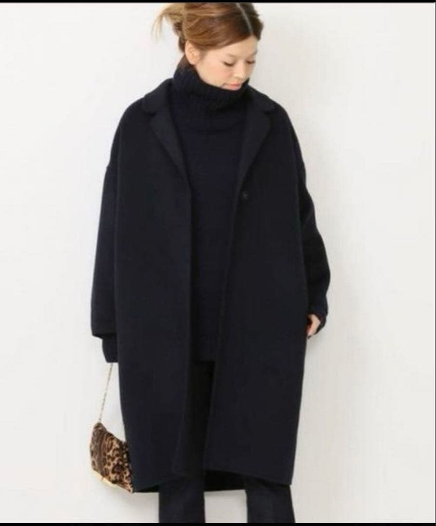 Deuxieme Classe ウールアンゴラリバーコート