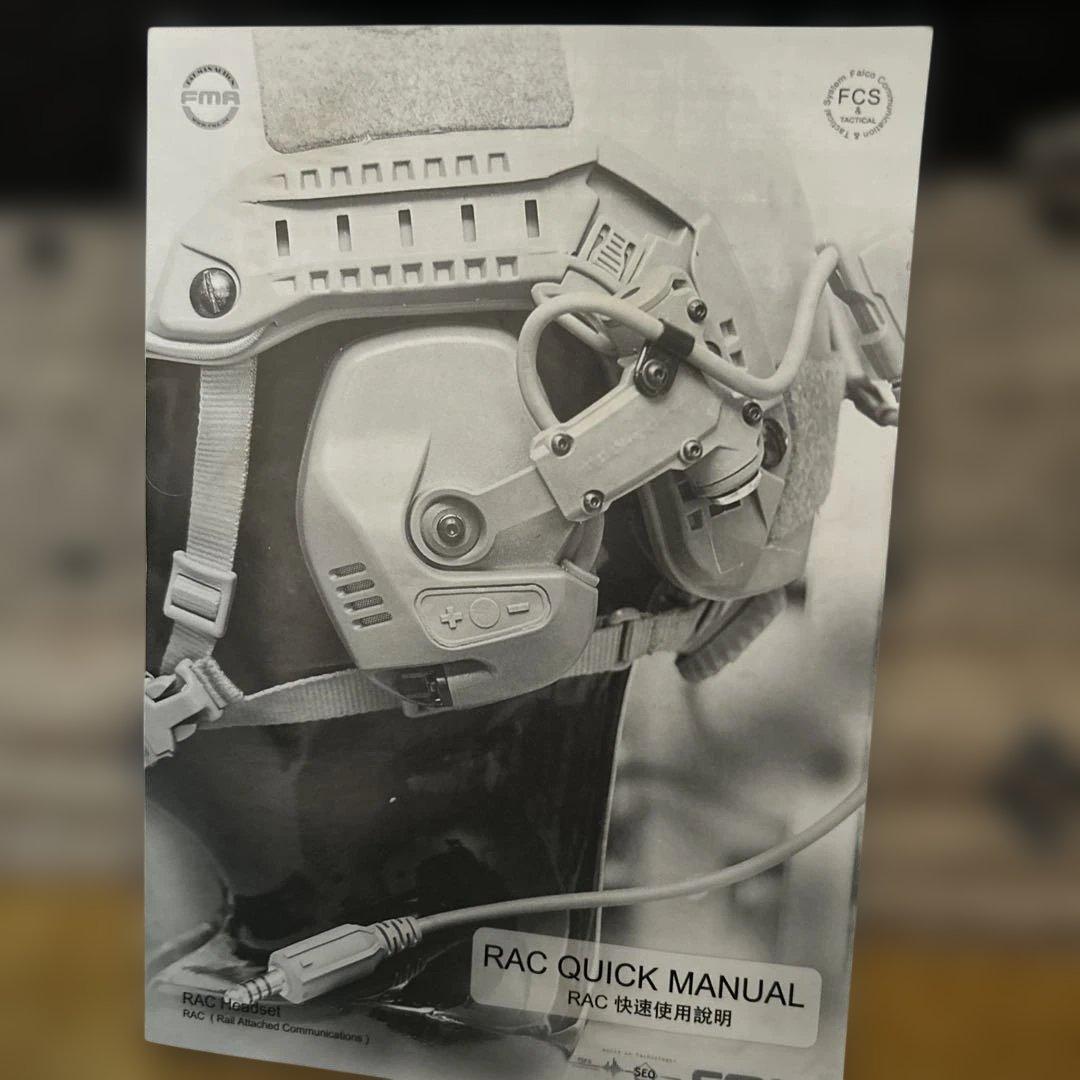 FMA✖️FALCO タクティカルヘッドセット　ダークアース