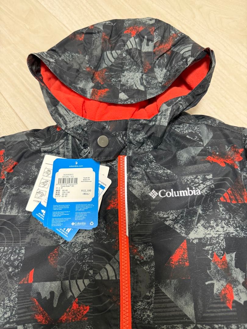 Columbia スキーウェア　XS 120㎝　黒系