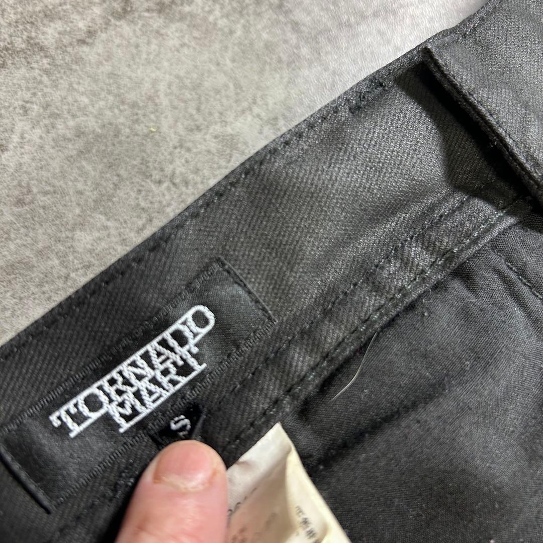 希少【トルネードマート】コーティング ギミックカーゴパンツ/Y2K/opium◎