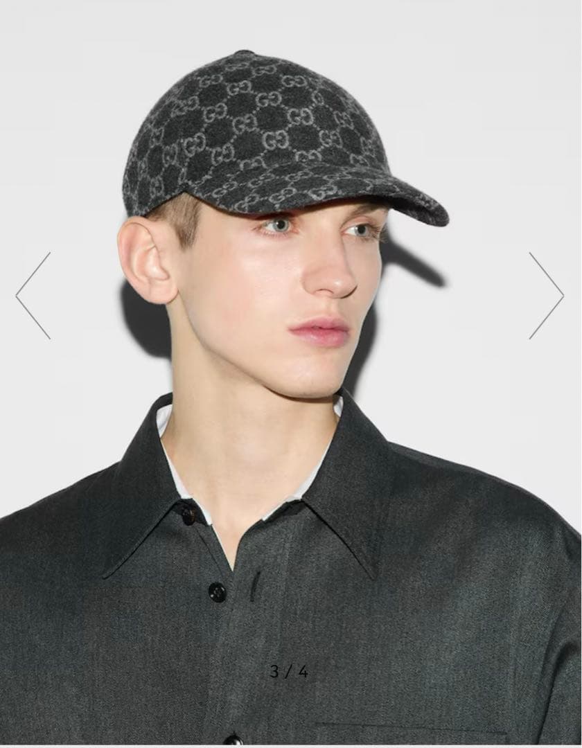 Gucci GGパターン キャスケット XL