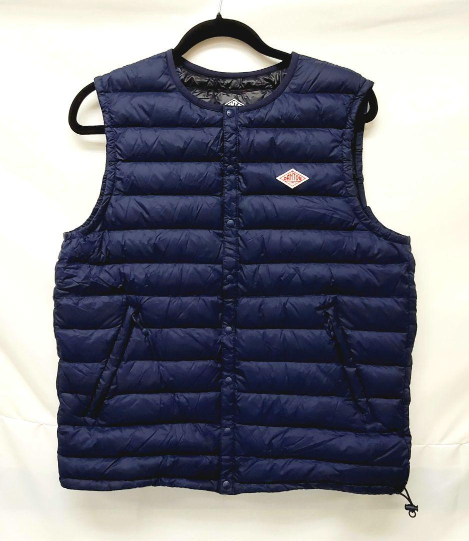 人気 DANTON ダントン ダウンベスト インナーダウン 42サイズ