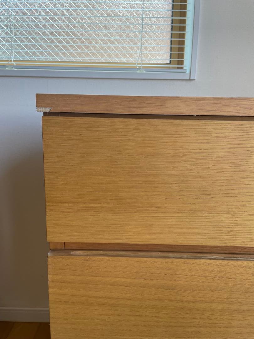 無印良品　オーク材キャビネット　　2