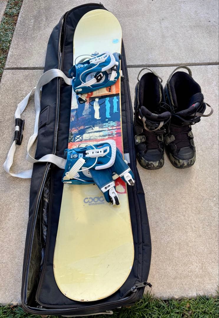 スノーボード 4点セット