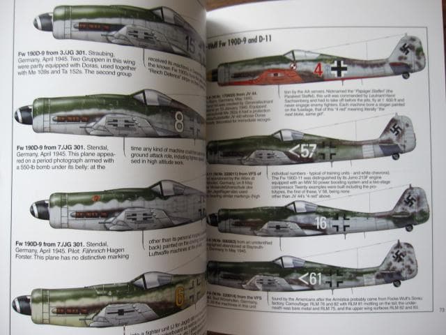 洋書 Focke Wulf FW 190: From 1940-1945