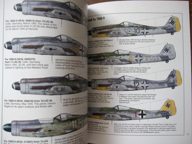 洋書 Focke Wulf FW 190: From 1940-1945