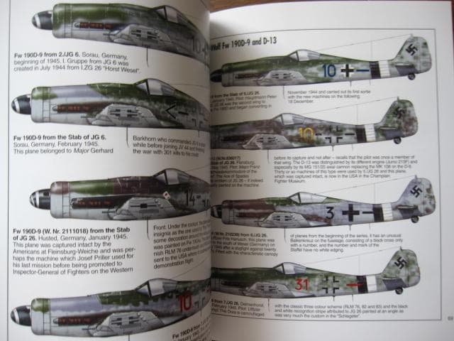 洋書 Focke Wulf FW 190: From 1940-1945