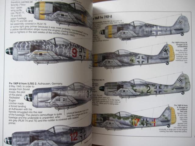 洋書 Focke Wulf FW 190: From 1940-1945
