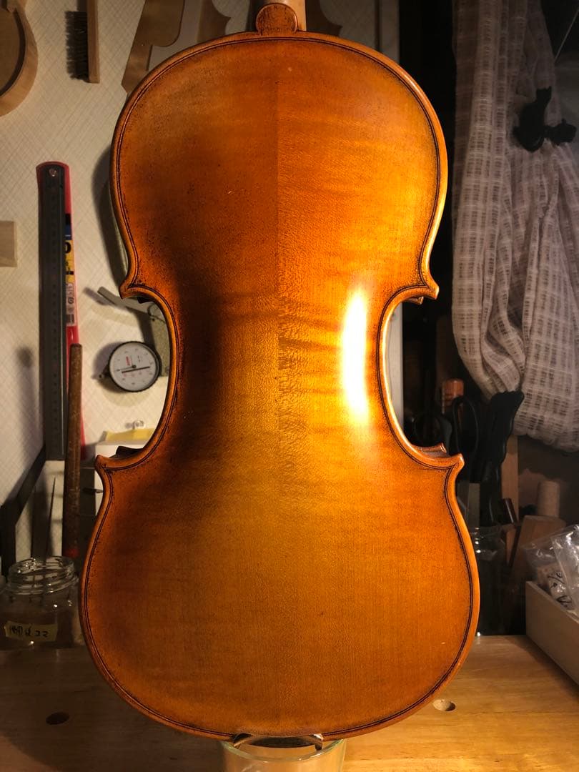 【駒&魂柱調整済】Nicolo Santi NSN60S中古バイオリン 4/4