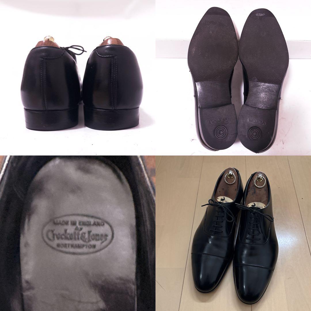 706.CROCKETT&JONES LONSDALE ストレートチップ 9E