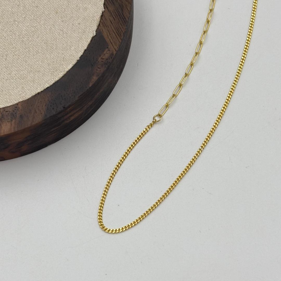 ⭐ 極美品 ✨K18金 チェーンネックレス 1.8g