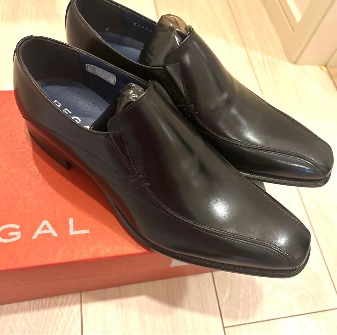 【新品未使用】【希少サイズ‼️】リーガル　メンズ　ビジネスシューズ　本革23.5㎝