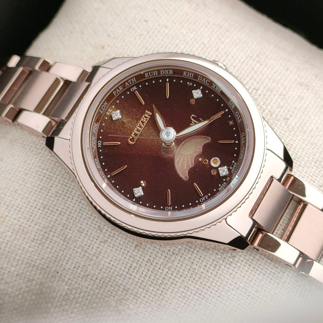 ◆限定◆極美品 CITIZEN XC/ クロスシー 砂時計 電波時計( ルキア