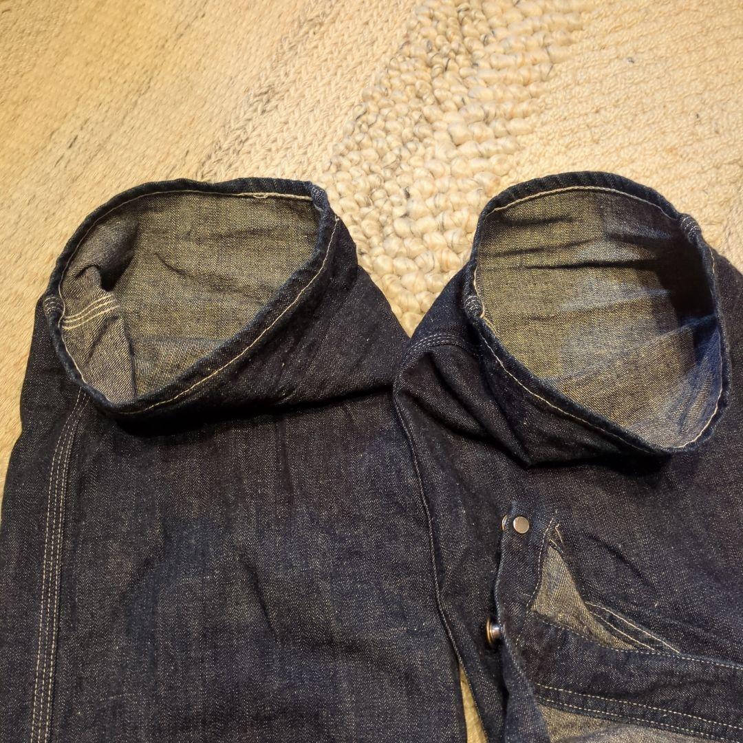 HOLIDAY LOW BACK デニムオーバーオール　spick＆span