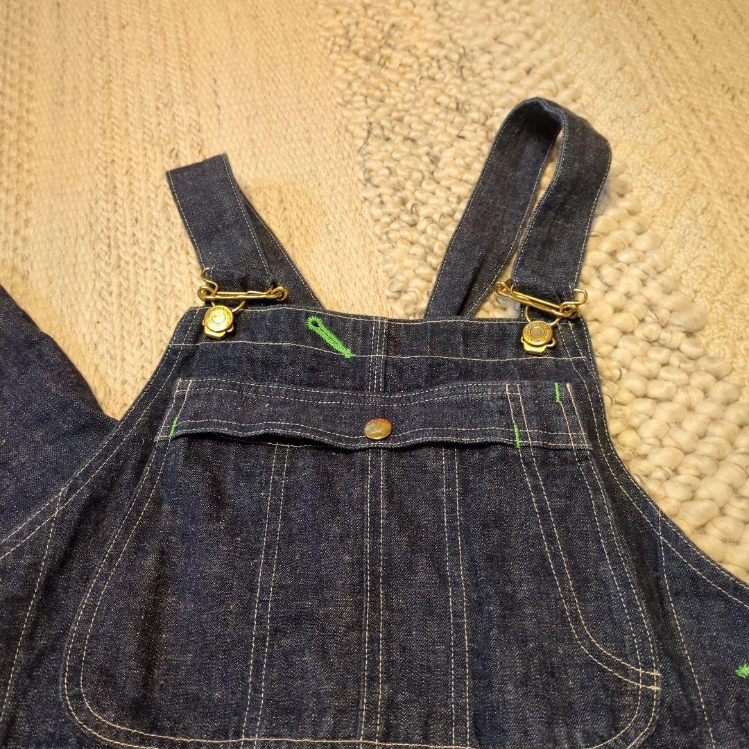 HOLIDAY LOW BACK デニムオーバーオール　spick＆span