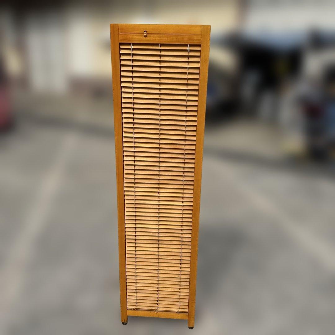 ナチュラルウッド三つ折りパーテーション　明るさ調整可能