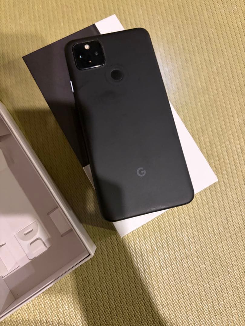 Googleピクセル4a SIMフリー 純正カバー付き