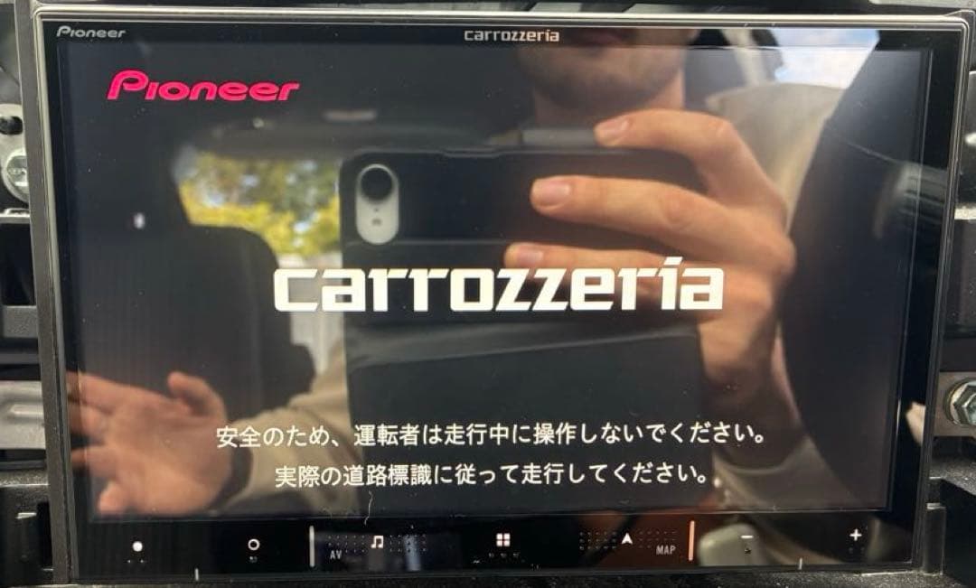 美品carrozzeria楽ナビ 7V型ワイドBluetoot