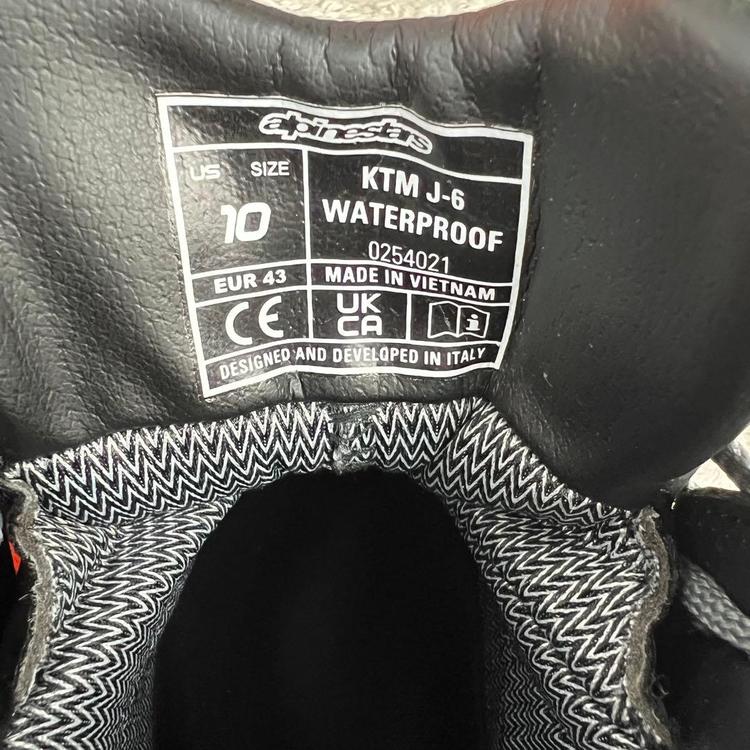 【極美品】Alpinestars アルパインスターズ シューズ 10 ブラック