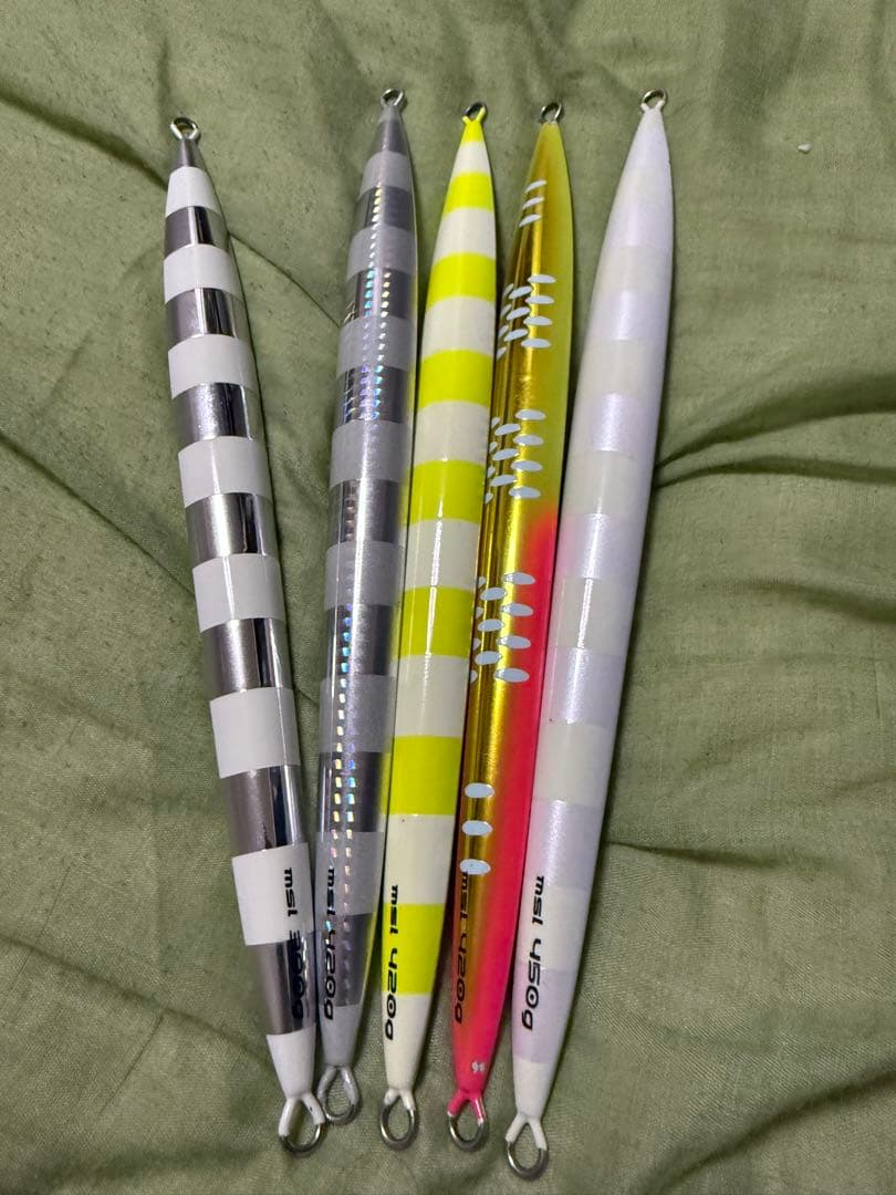 メサイアセミロング5本セット390〜450g