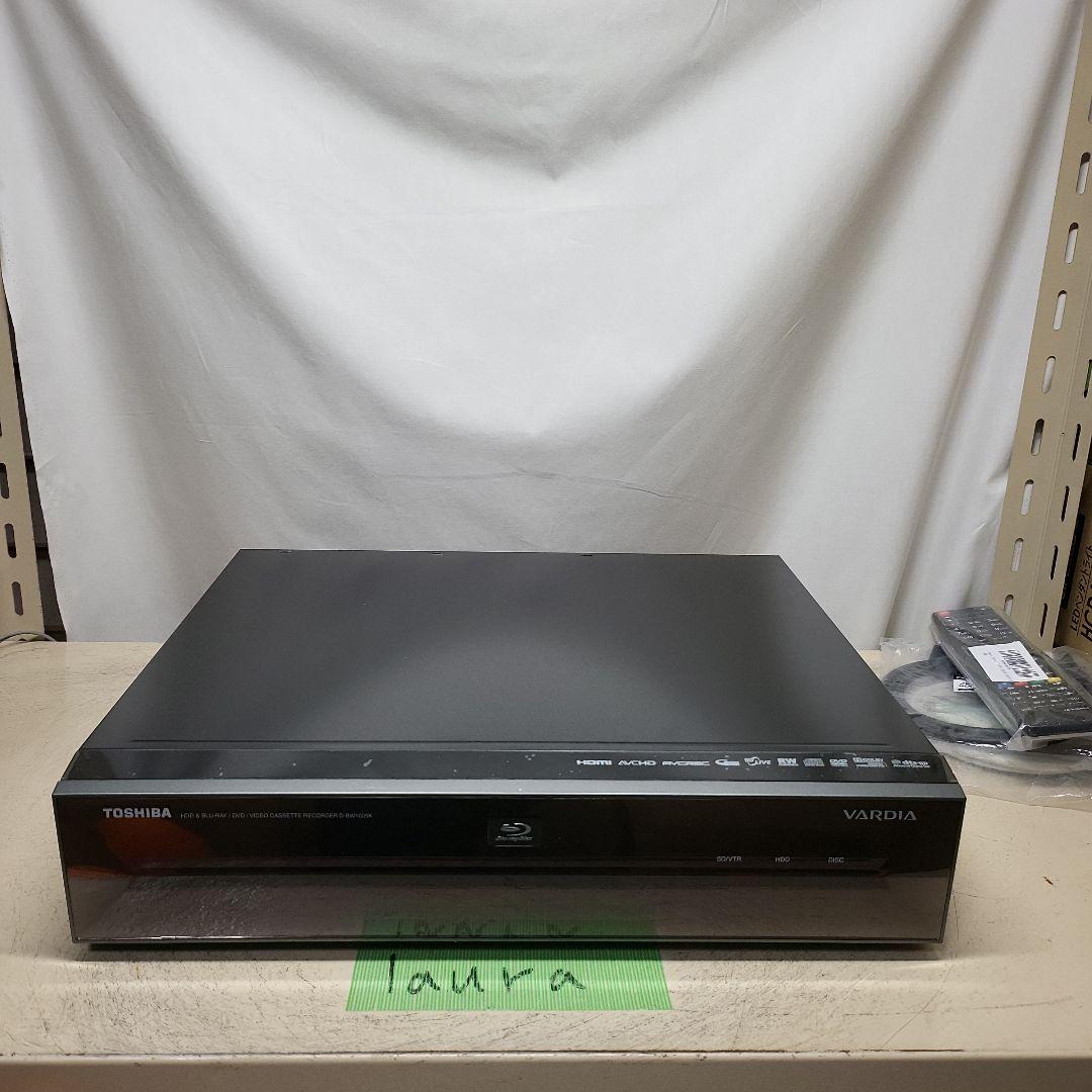 ブルーレイレコーダー TOSHIBA REGZA D-BW1005K VHS対応