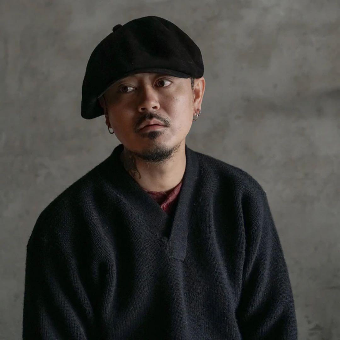 BRUNEL & CO. KLOOTCH レザーキャスケット　40