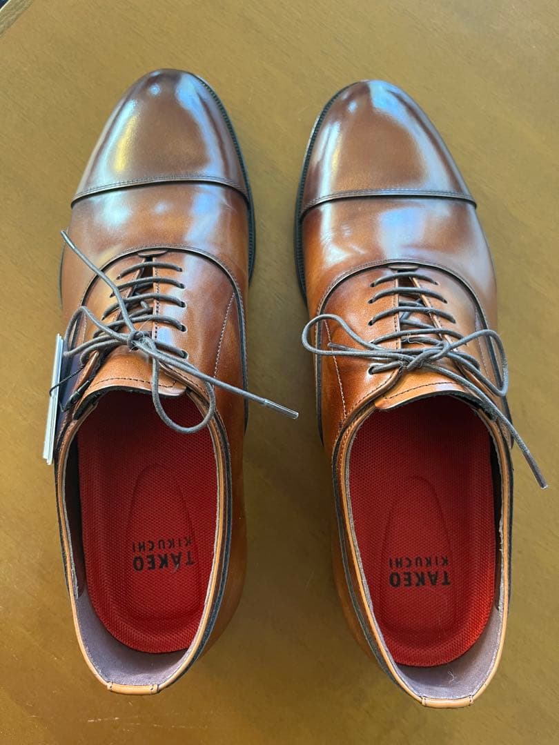 【未使用】TAKEO KIKUCHI タケオキクチビジネスシューズ 25.5cm