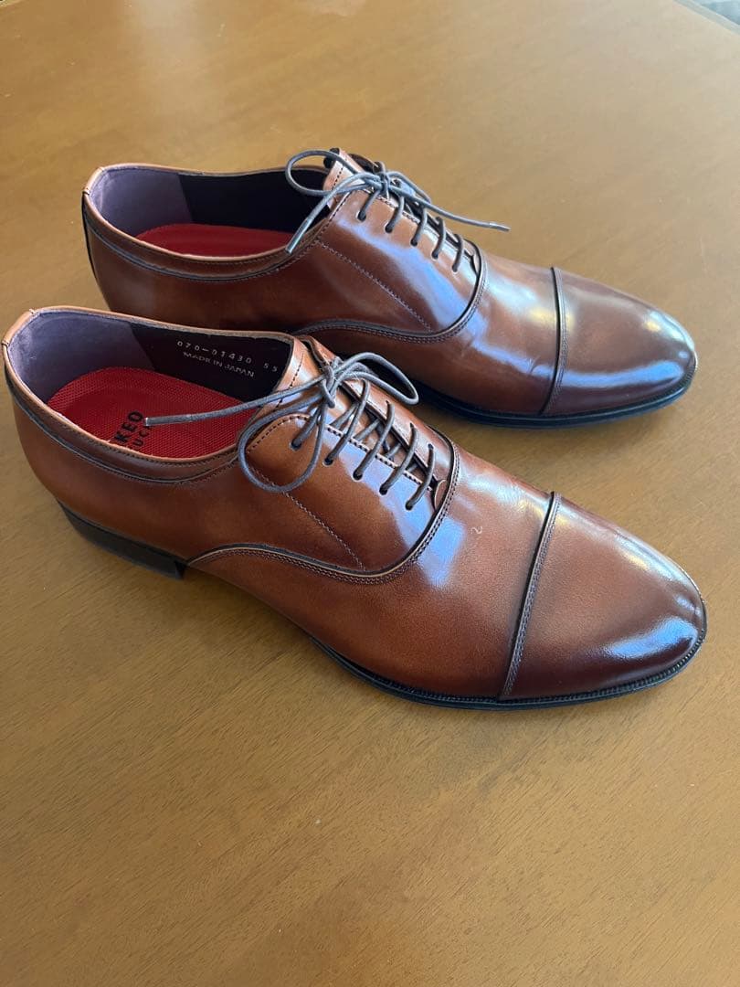 【未使用】TAKEO KIKUCHI タケオキクチビジネスシューズ 25.5cm