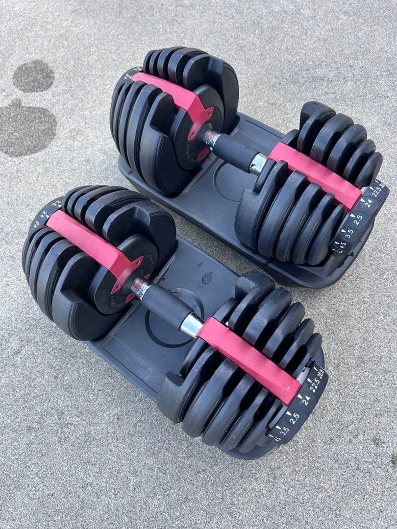 可変式　ダンベル　24kg