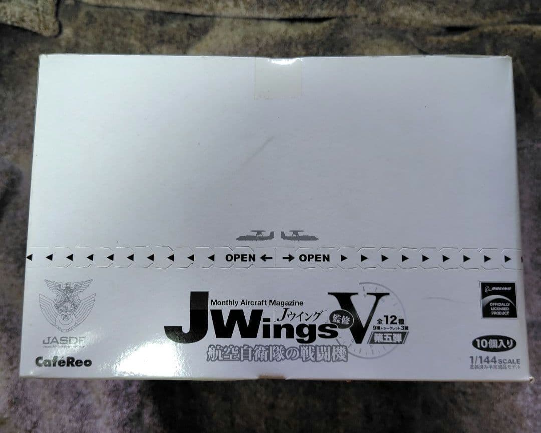 カフェレオ Jウイング 第五弾 1/144 航空自衛隊の戦闘機 1BOX10個入