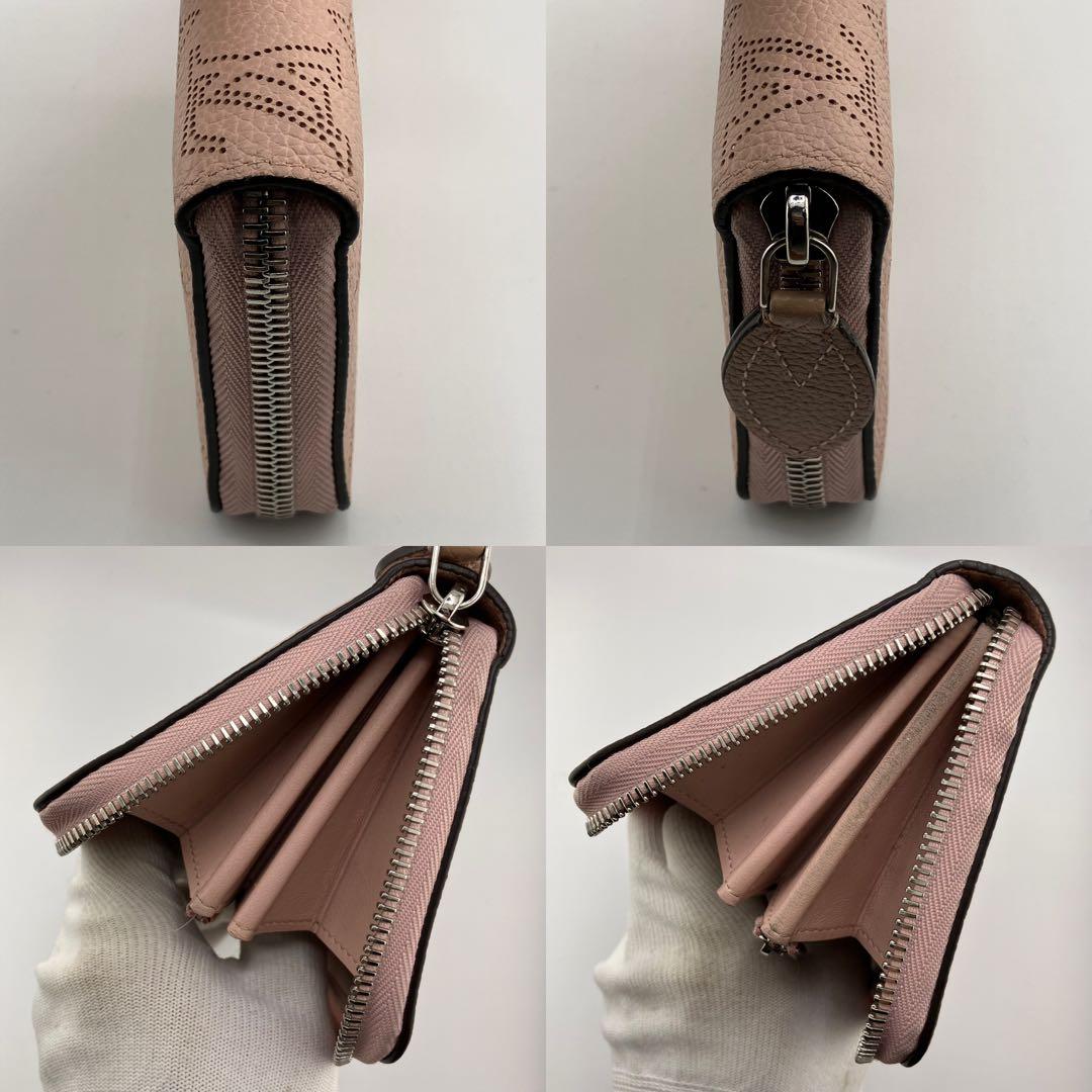 超人気✨美品✨ルイヴィトン モノグラム マヒナ ジッピーウォレット ピンク系